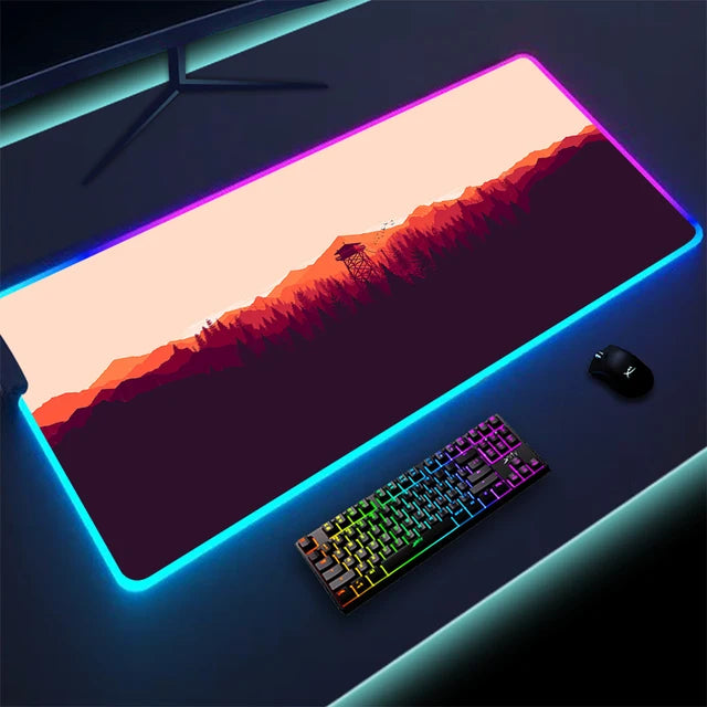 Luminous LED Lighting Mouse Pad