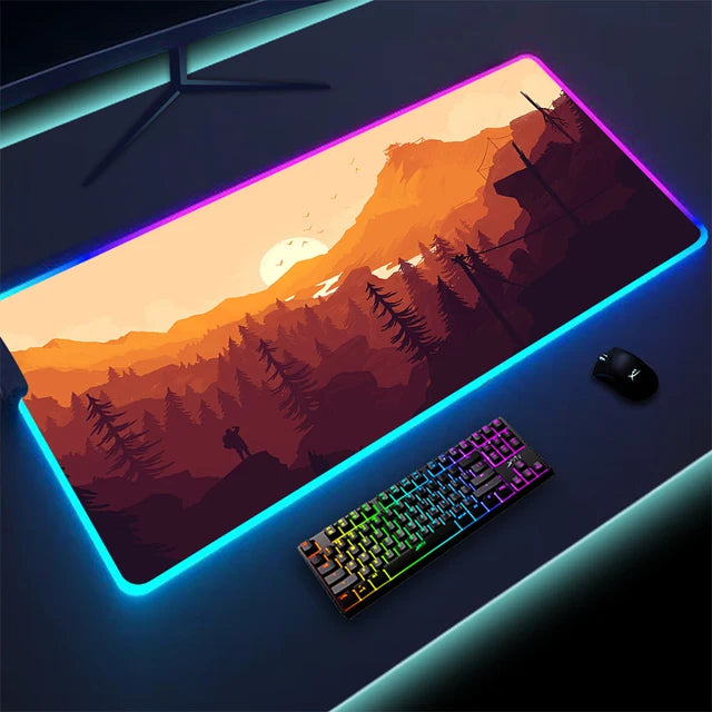 Luminous LED Lighting Mouse Pad